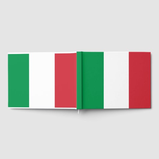 Italiaanse vlag gastenboek (Volledig)