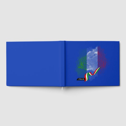 Italiaanse vlag gastenboek (Volledig)