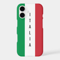 Italiaanse vlag gepersonaliseerde Italiaanse naam