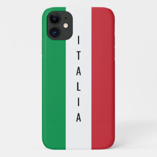 Italiaanse vlag gepersonaliseerde Italiaanse naam Case-Mate iPhone Case