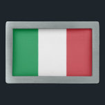 Italiaanse vlag gesp<br><div class="desc">De Italiaanse vlag knikt. Octrooitische mode voor mannen en tien kinderen. Tricolore-vlag van het Italiaanse model. Ovale of rechthoekige vorm.
Aangepast kerstcadeauidee voor Italiaanse vrienden en familie.</div>
