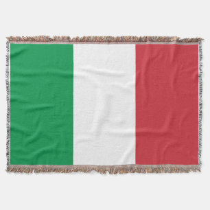 Italiaanse vlag geweven dekens   Italië tricolore Deken