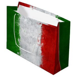 Italiaanse Vlag Gift Zak Large Cadeautasje
