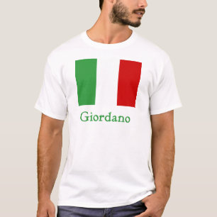 Italiaanse vlag Giordano T-shirt