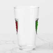 Italiaanse vlag glas (Rechts)