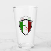 Italiaanse vlag glas (Voorkant)