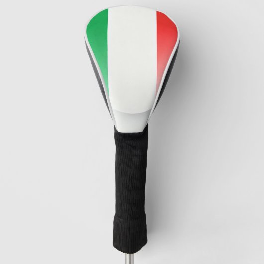 Italiaanse Vlag Golf Head Cover (Voorkant)