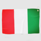 Italiaanse vlag Golf Towel Golfhanddoek (Horizontaal)