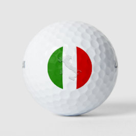 Italiaanse vlag golfballen