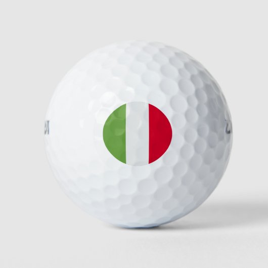 Italiaanse vlag golfballen (Voorkant)
