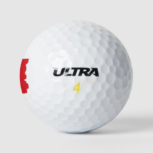 Italiaanse vlag golfballen (Logo)