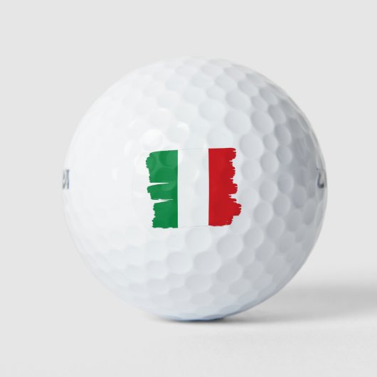 Italiaanse vlag golfballen (Voorkant)