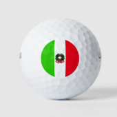 Italiaanse vlag golfballen (Voorkant)