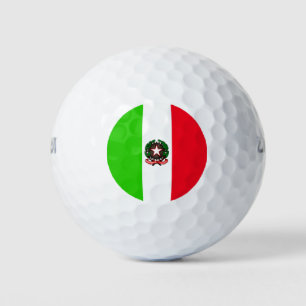 Italiaanse vlag golfballen