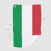 Italiaanse vlag golfhanddoek (Insitu)
