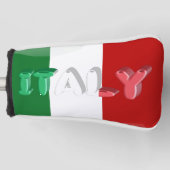 Italiaanse vlag golfheadcover (Voorkant)