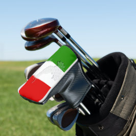 Italiaanse vlag golfheadcover