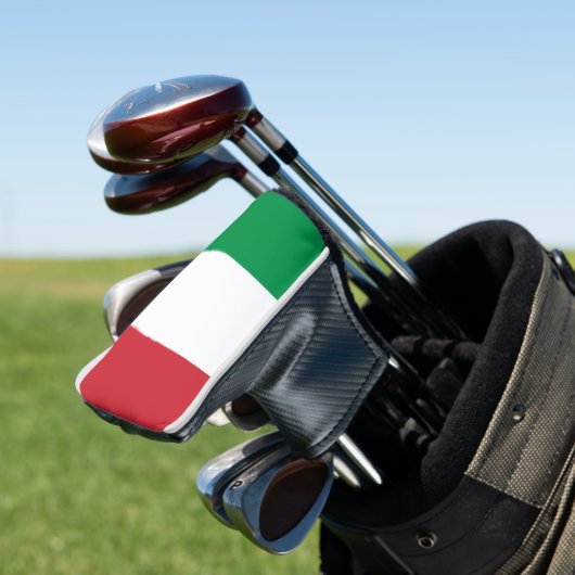 Italiaanse vlag golfheadcover (Insitu)