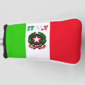 Italiaanse vlag golfheadcover (Voorkant)