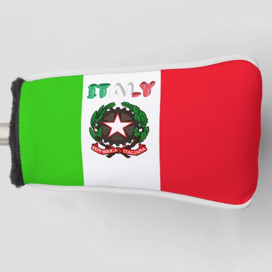 Italiaanse vlag golfheadcover (Voorkant)