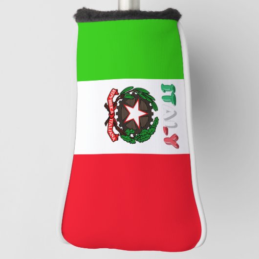Italiaanse vlag golfheadcover (Draai 90)