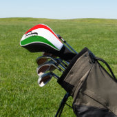 Italiaanse vlag golfheadcover (Insitu)