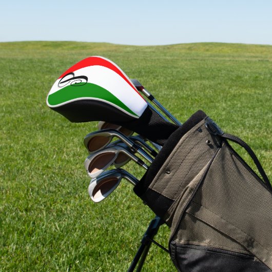 Italiaanse vlag golfheadcover (Insitu)