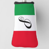 Italiaanse vlag golfheadcover (Draai 90)