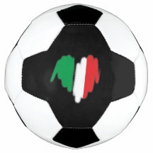 Italiaanse vlag Graffiti Heart Graphic