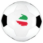 Italiaanse vlag Graffiti Heart Graphic Voetbal (Gedraaid)