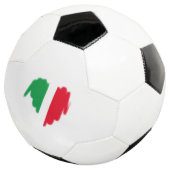Italiaanse vlag Graffiti Heart Graphic Voetbal (Drie kwart)