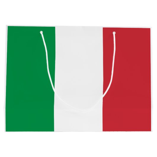 Italiaanse vlag groot cadeauzakje (Achterkant)