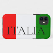 Italiaanse Vlag Groot ITALIA Case-Mate iPhone Case (Achterkant (horizontaal))
