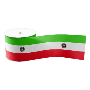 Italiaanse vlag grosgrain lint