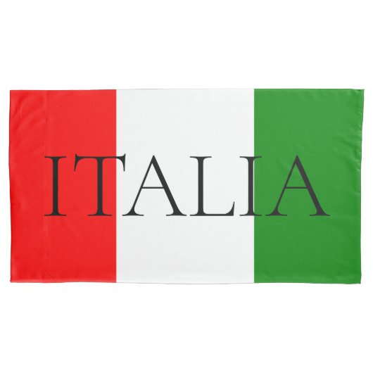 Italiaanse vlag Grote ITALIAANSE keuken Kussensloop (Voorkant)