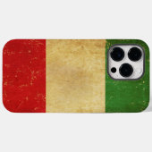 Italiaanse vlag  Grunge Case-Mate iPhone Case (Achterkant (horizontaal))