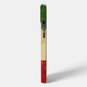 Italiaanse vlag  Grunge Case-Mate iPhone Case (Achterkant / Links)