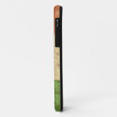 Italiaanse vlag - Grunge Case-Mate iPhone Case (Achterkant/links)