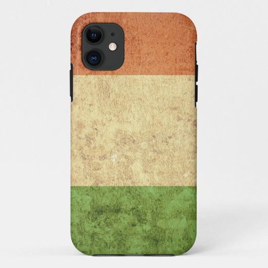 Italiaanse vlag - Grunge Case-Mate iPhone Case (Achterkant)
