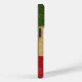 Italiaanse vlag  Grunge Case-Mate iPhone Case (Achterkant / Rechts)