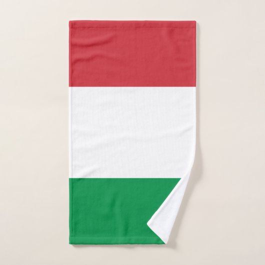 Italiaanse vlag handdoek (Handdoek)