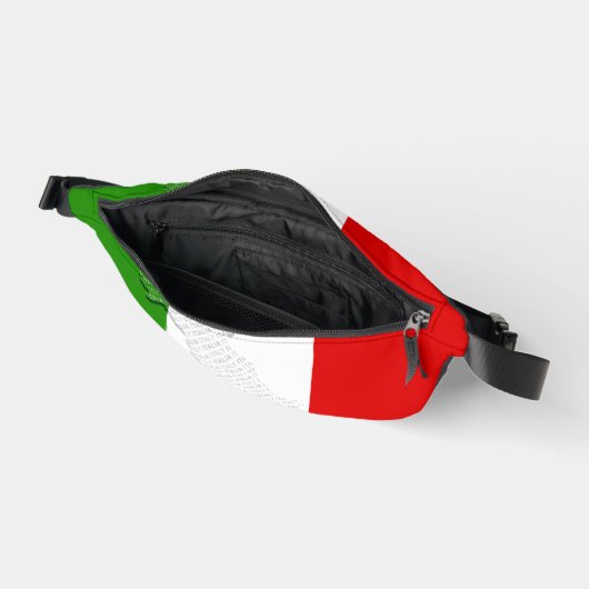 Italiaanse vlag heuptasje (Open)