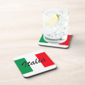 Italiaanse vlag - hoge kwaliteit bier onderzetter (Rechterzijde)