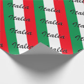 Italiaanse vlag - hoge kwaliteit cadeaupapier (Hoek)
