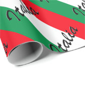 Italiaanse vlag - hoge kwaliteit cadeaupapier (Rol Hoek)