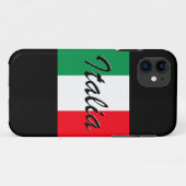 Italiaanse vlag - hoge kwaliteit Case-Mate iPhone case (Achterkant (horizontaal))