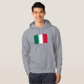 Italiaanse vlag Hoodie (Voorkant volledig)