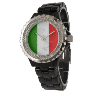 Italiaanse vlag horloge