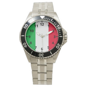 Italiaanse vlag horloge