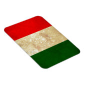 Italiaanse vlag in Grunge Magneet (Rechterzijde)